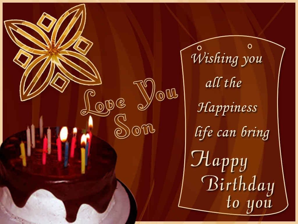 happy birthday wishes to son