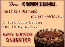 Birthday wishes for Daughter