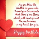 Romantic Birthday wishes for girlfriend