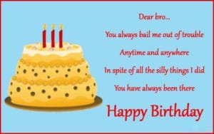 happy birthday wishes for brother