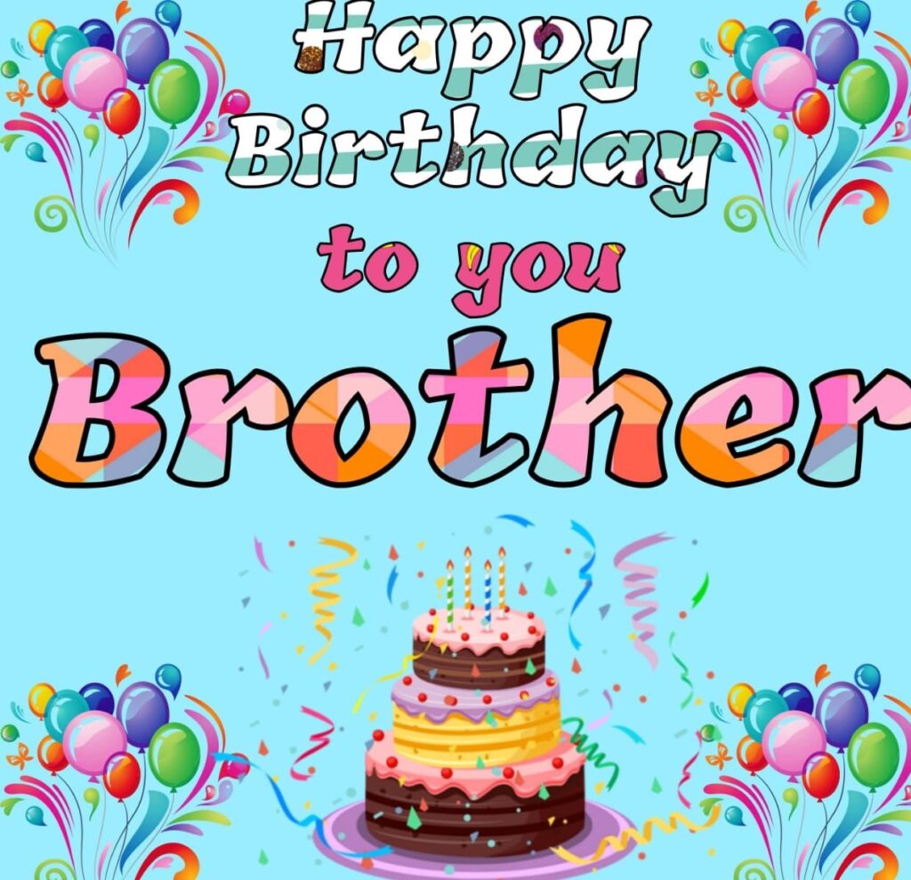Happy birthday wishes brother images